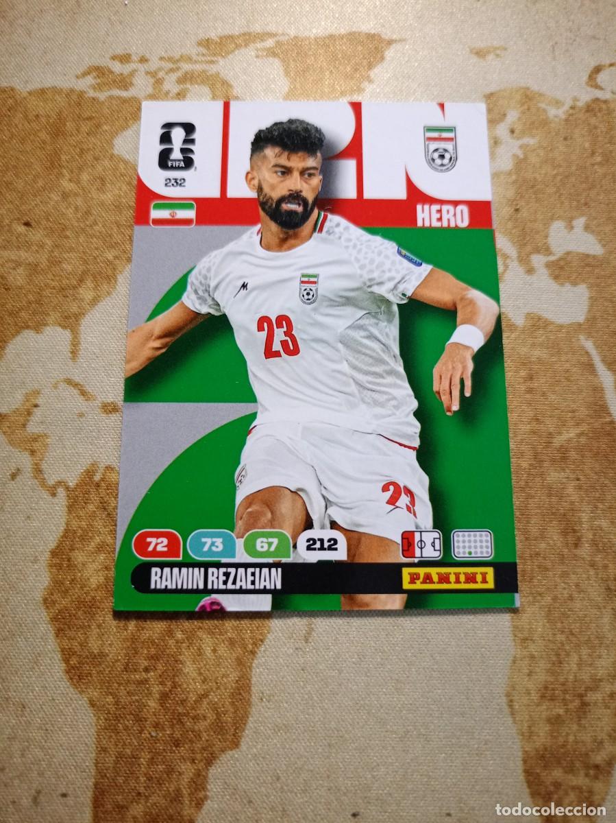 Cromos de f&uacute;tbol: Ir&aacute;n 232 RAMIN REZAEIAN Adrenalyn WORLD Cup 2026