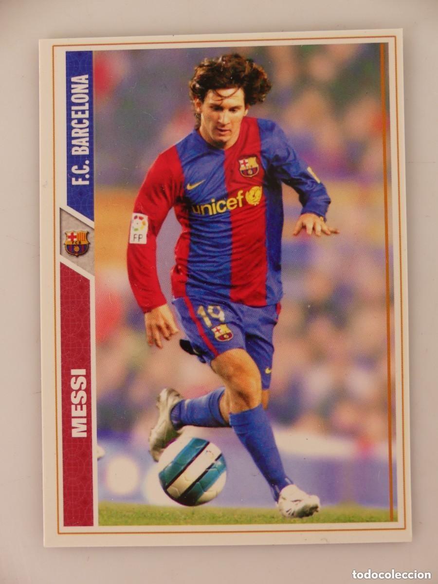 Fu&szlig;ball-Sticker: CROMO DE MESSI NUMERO 47 - FICHAS LIGA 2008 MUNDICROMO