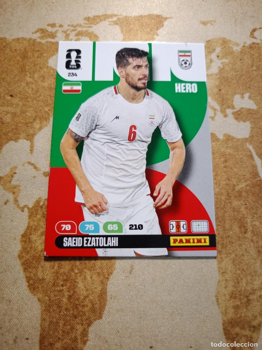 Cromos de f&uacute;tbol: Ir&aacute;n 234 SAEID EZATOLAHI Adrenalyn WORLD Cup 2026