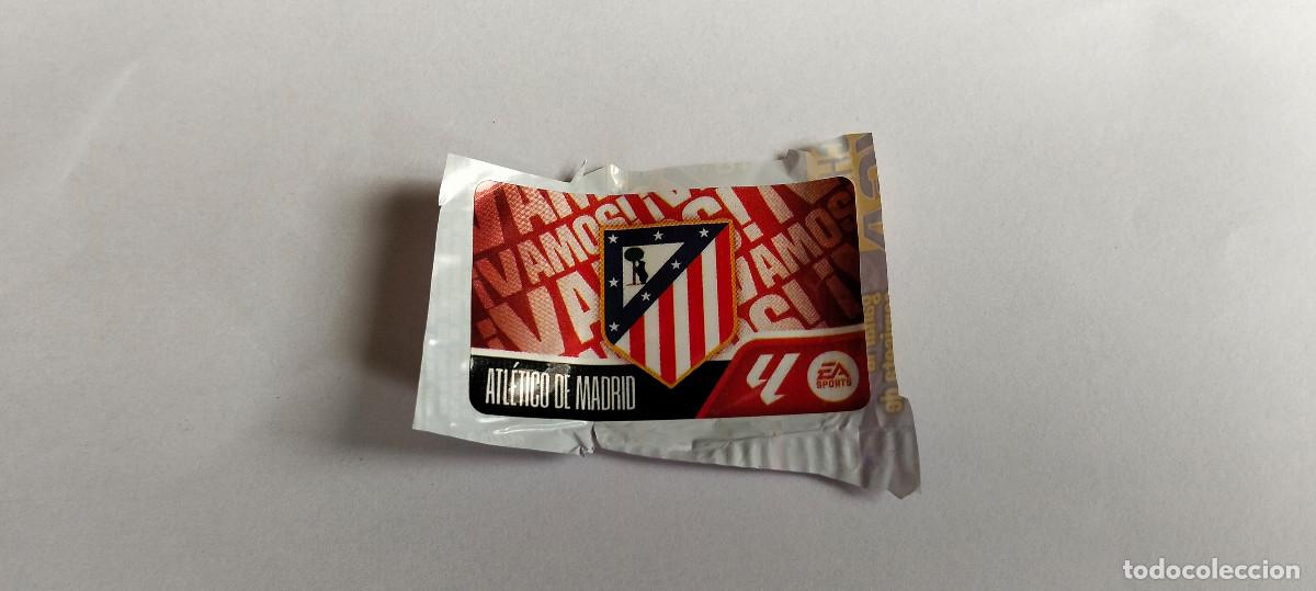 Fu&szlig;ball-Sticker: CROMO CHICLE . LIGA ESTE 2026 - 27 ... ESCUDO ATCO DE MADRID -- LEER ANUNCIO.