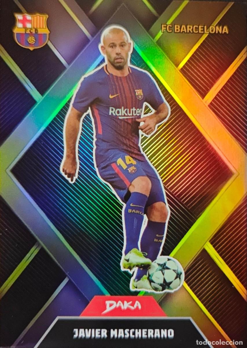 Cromos de f&uacute;tbol: SR-26 Javier Mascherano - FC Barcelona - EDICION LIMITADA 106/199 - DAKA TEAM SET 2025
