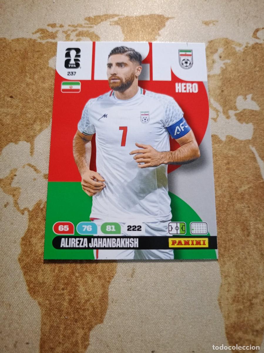 Cromos de f&uacute;tbol: Ir&aacute;n 237 ALIREZA JAHANBAKHSH Adrenalyn WORLD Cup 2026