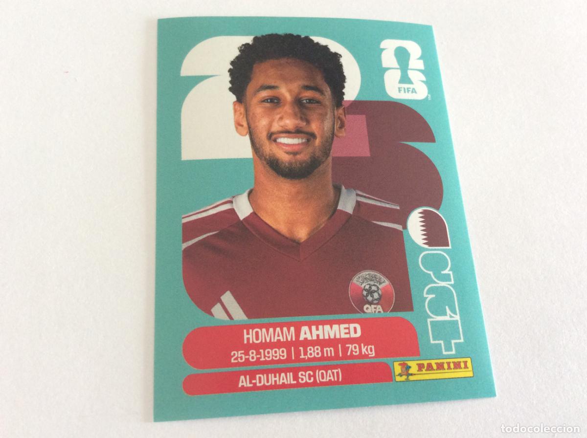 Cromos de f&uacute;tbol: QAT5 QAT 5 Homam Ahmed Qatar Sticker Cromo FIFA World Cup 2026 26 Panini Mundial