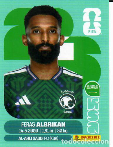 Cromos de f&uacute;tbol: CROMO PANINI MUNDIAL WORLD CUP 2026 - KSA18 KSA 18 - ALBRIKAN - ARABIA SAUDI