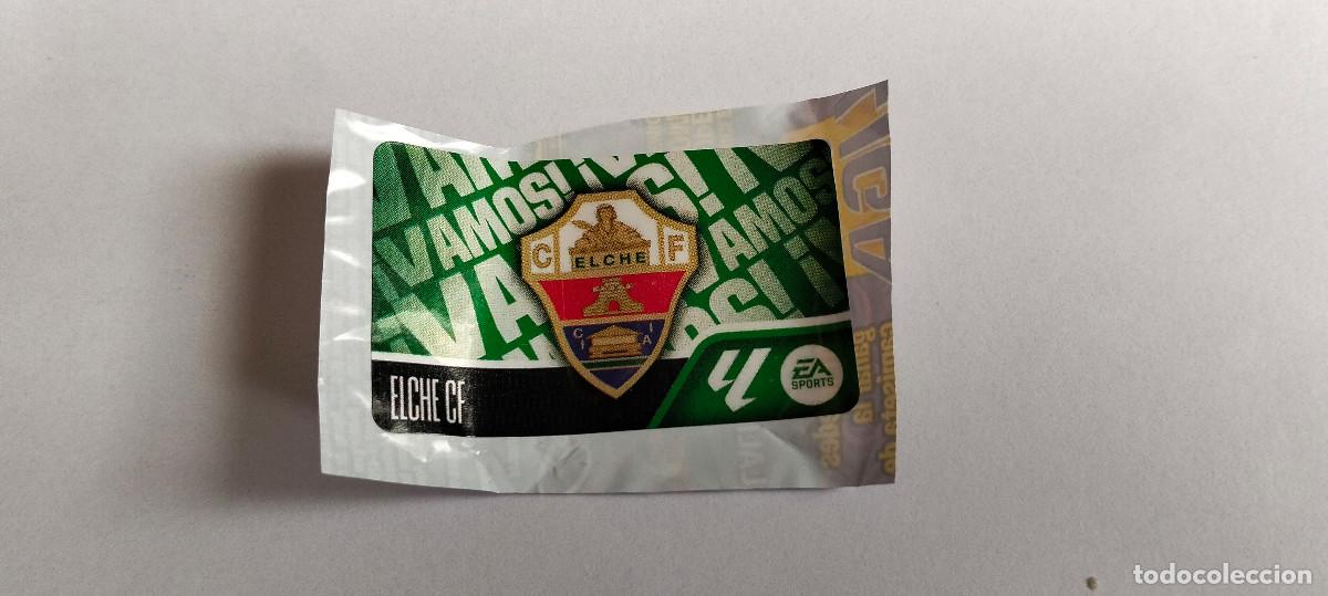 Cromos de f&uacute;tbol: CROMO CHICLE . LIGA ESTE 2026 - 27 ... ESCUDO ELCHE -- LEER ANUNCIO.