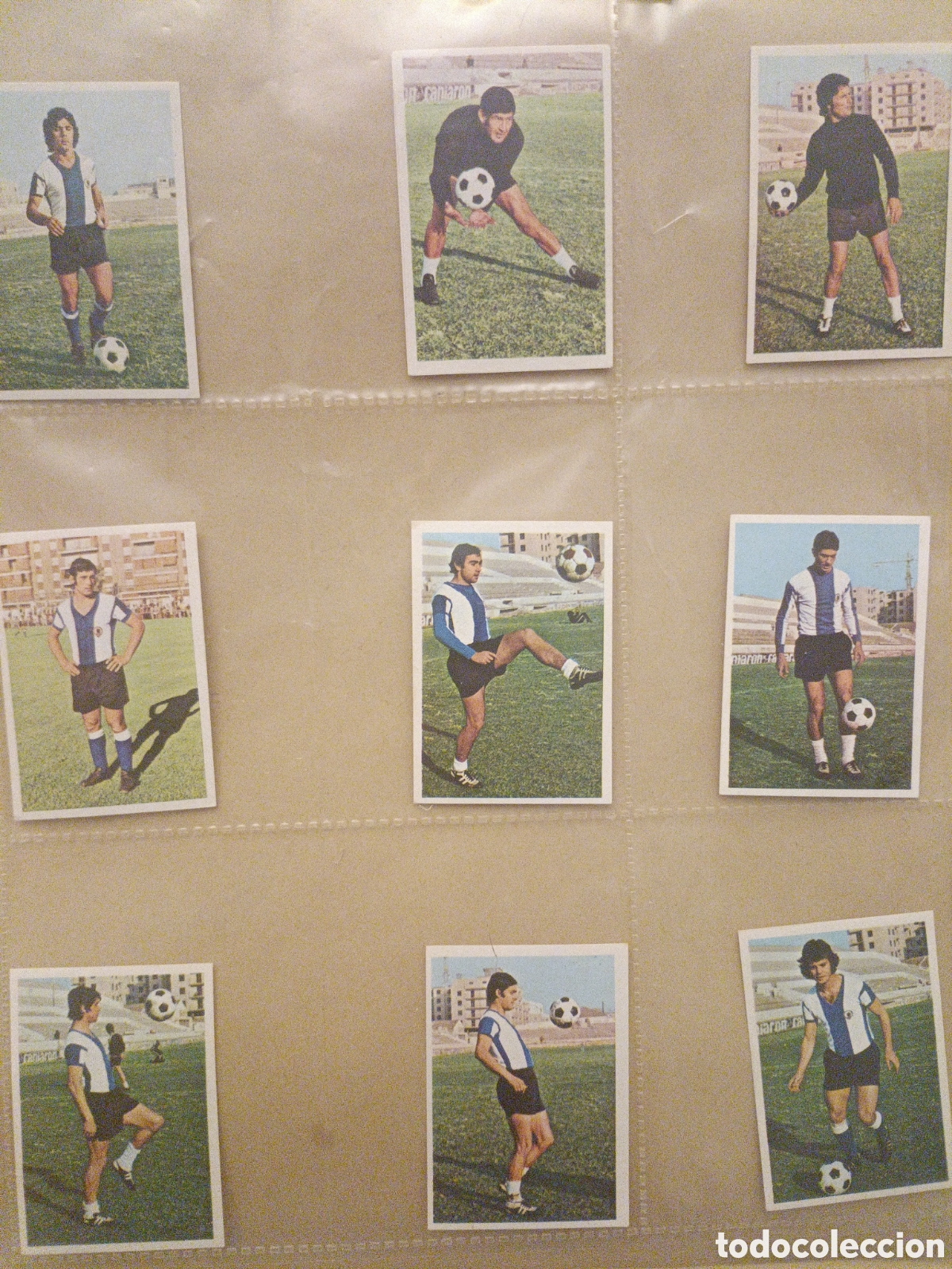 Cromos de f&uacute;tbol: Cromos H&eacute;rcules C.F colecci&oacute;n FHER 75-76