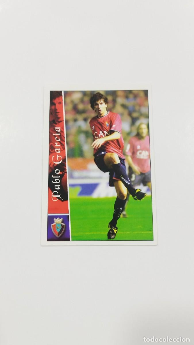 Cromos de f&uacute;tbol: LAS FICHAS DE LA LIGA 2003 - PABLO GARCIA - C.AT. OSASUNA