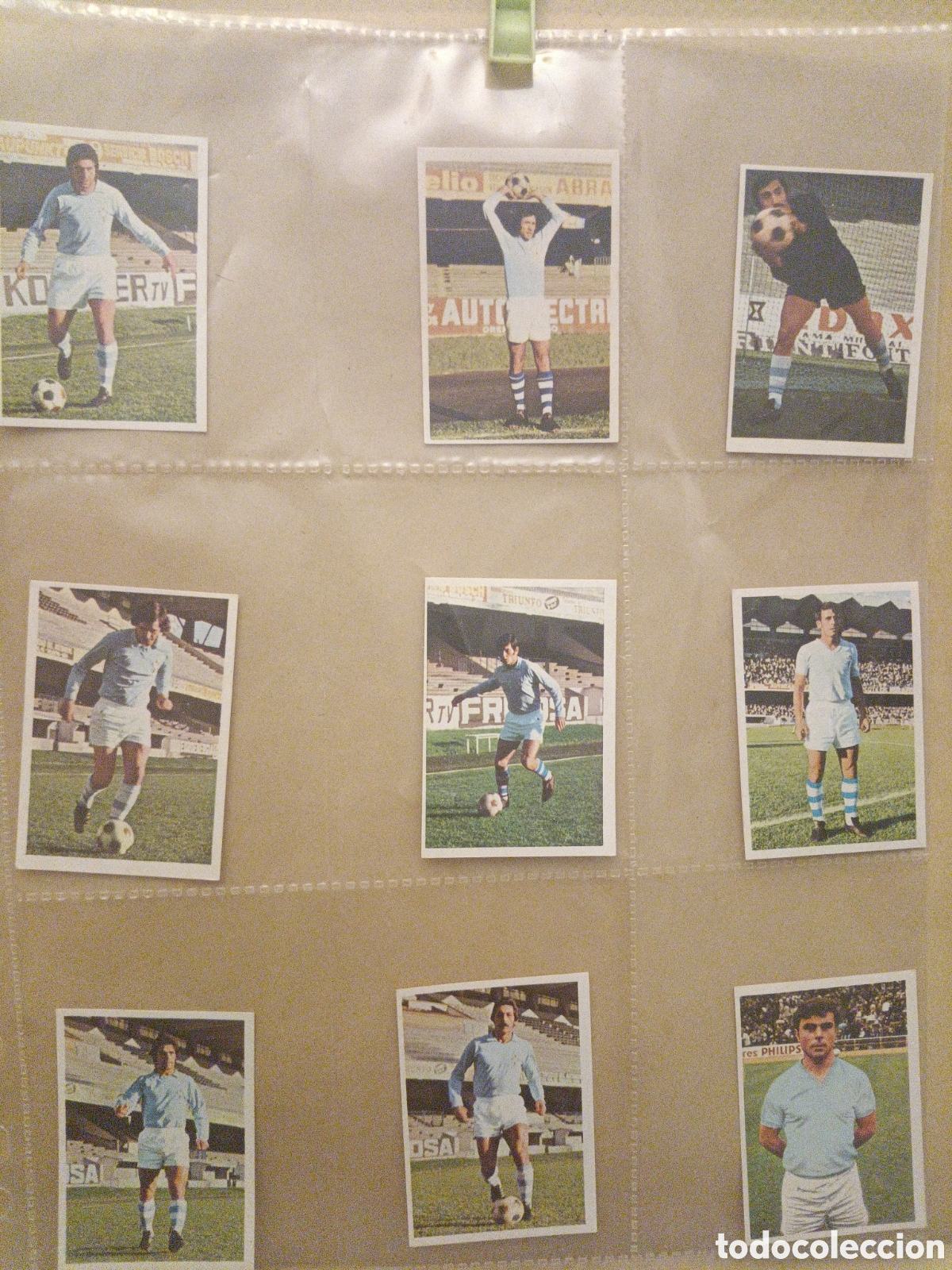 Cromos de f&uacute;tbol: Cromos R.C Celta colecci&oacute;n FHER 75-76