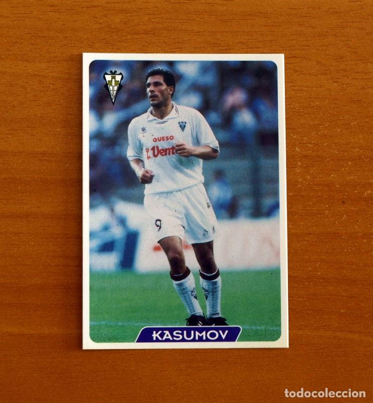Cromos de f&uacute;tbol: Albacete -N&ordm; 304 Kasumov -Las Fichas de la Liga 95-96-1995-1996 -Mundicromo Sport