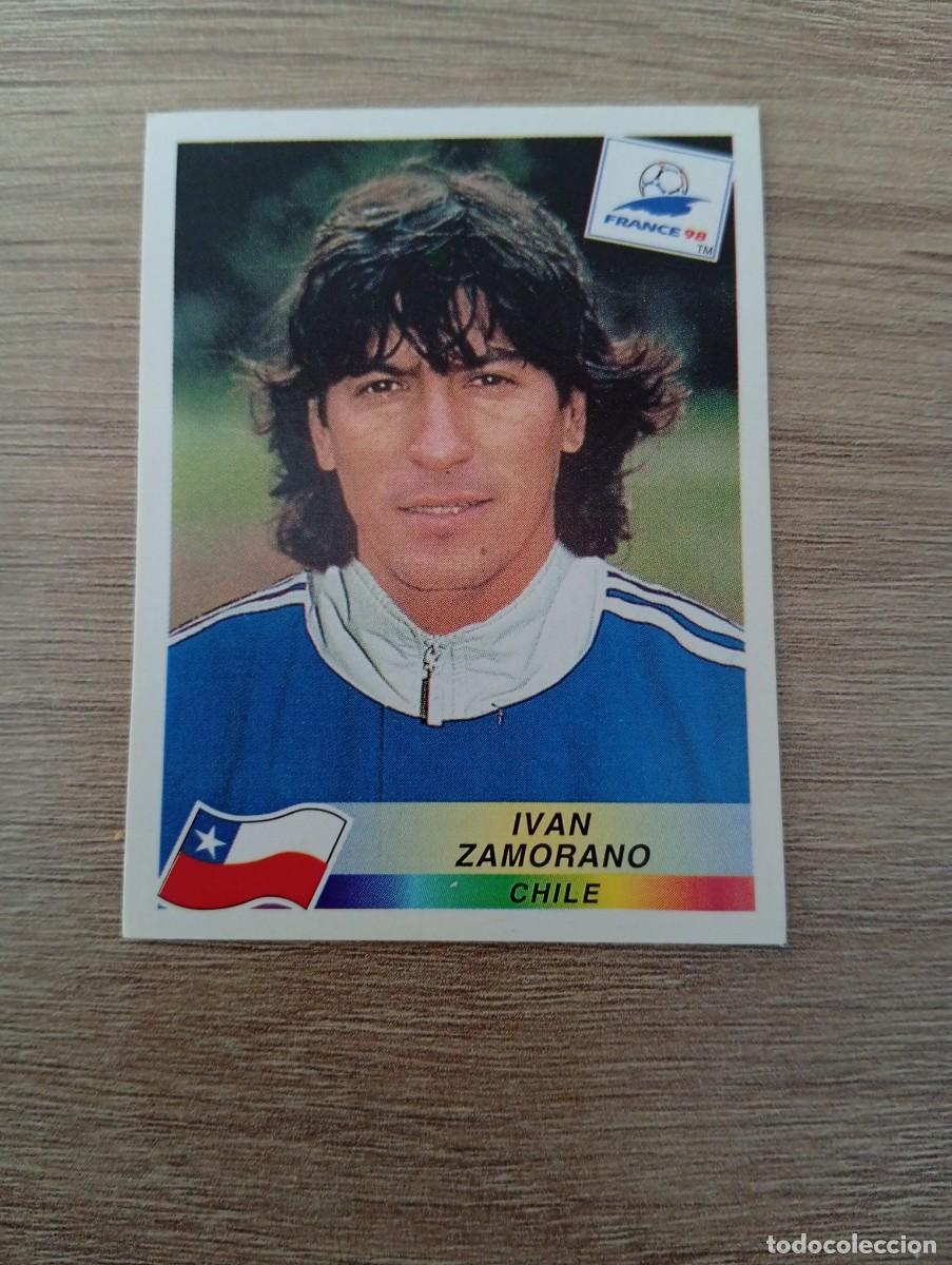 Cromos de f&uacute;tbol: IVAN ZAMORANO 116 CHILE PANINI FRANCIA 1998 98 SIN PEGAR NUNCA PEGADO