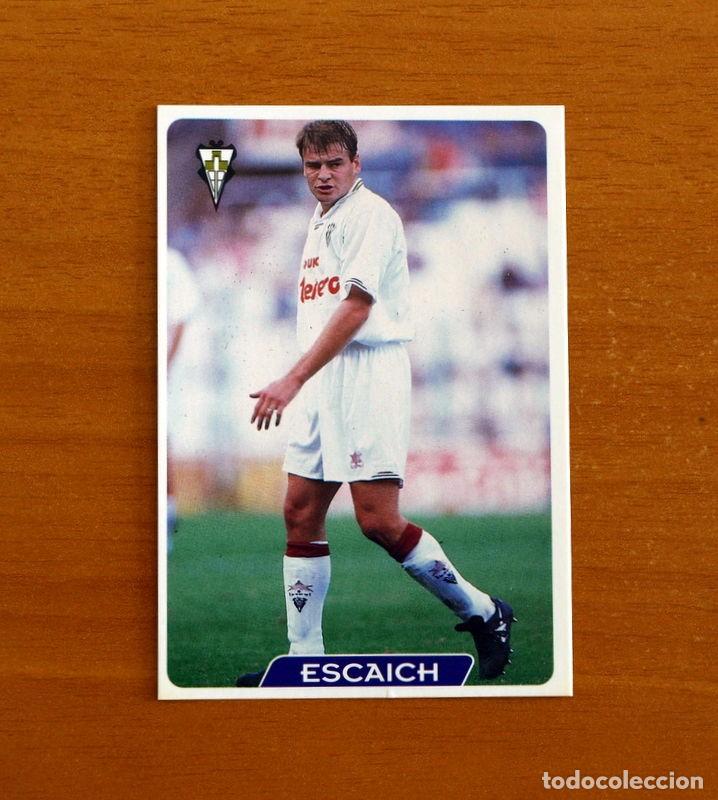 Cromos de f&uacute;tbol: Albacete -N&ordm; 305 Escaich -Las Fichas de la Liga 95-96-1995-1996 -Mundicromo Sport