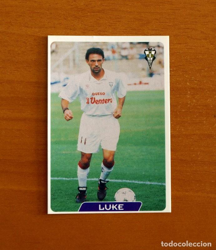 Cromos de f&uacute;tbol: Albacete -N&ordm; 306 Luke -Las Fichas de la Liga 95-96-1995-1996 -Mundicromo Sport