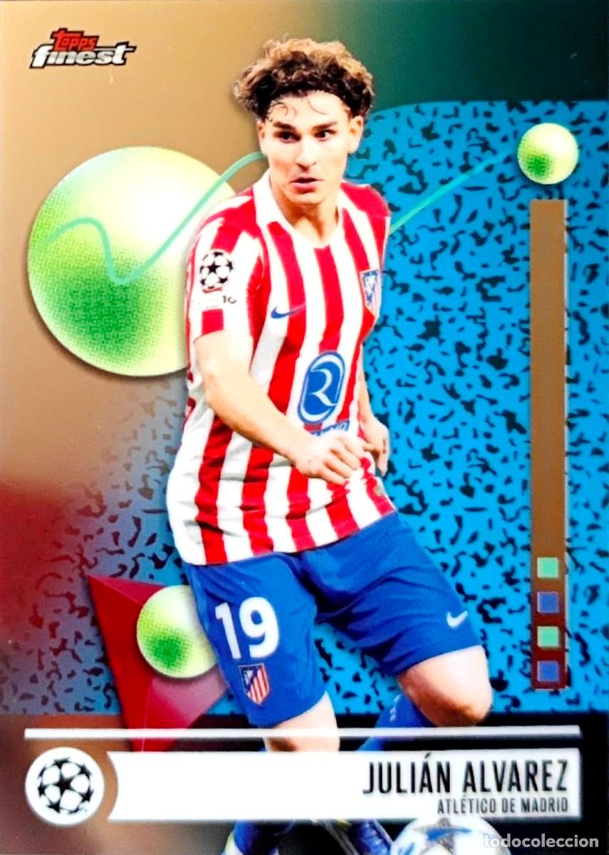 Cromos de Futebol: 26 Julian Alvarez - Atletico de Madrid - TOPPS FINEST 2025 2026 25 26
