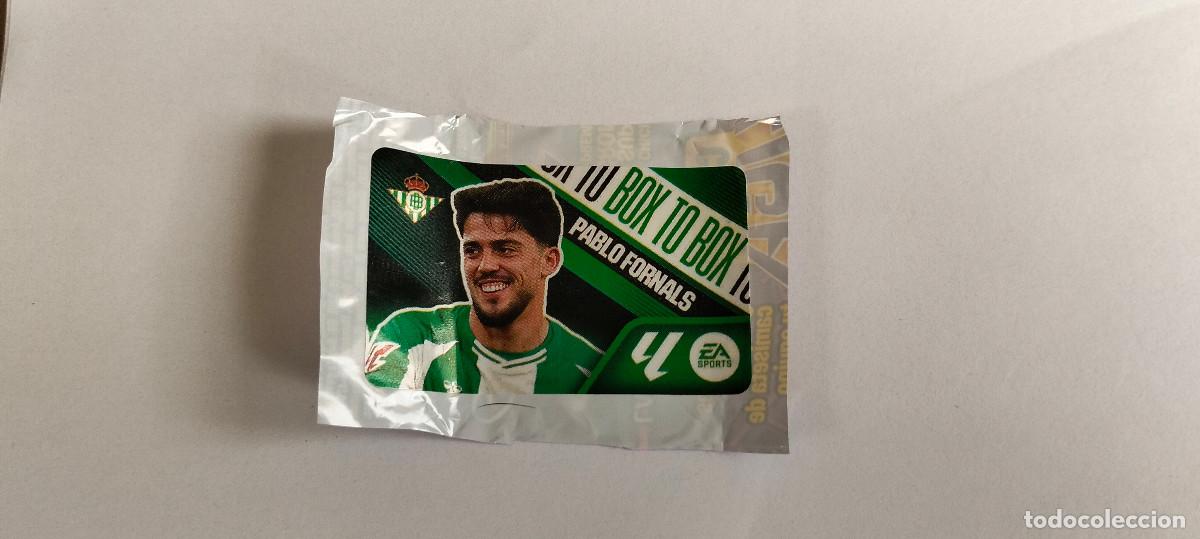 Cromos de Futebol: CROMO CHICLE . LIGA ESTE 2026 - 27 ... BOX TO BOX BETIS . PABLO FORNALS -- LEER ANUNCIO.