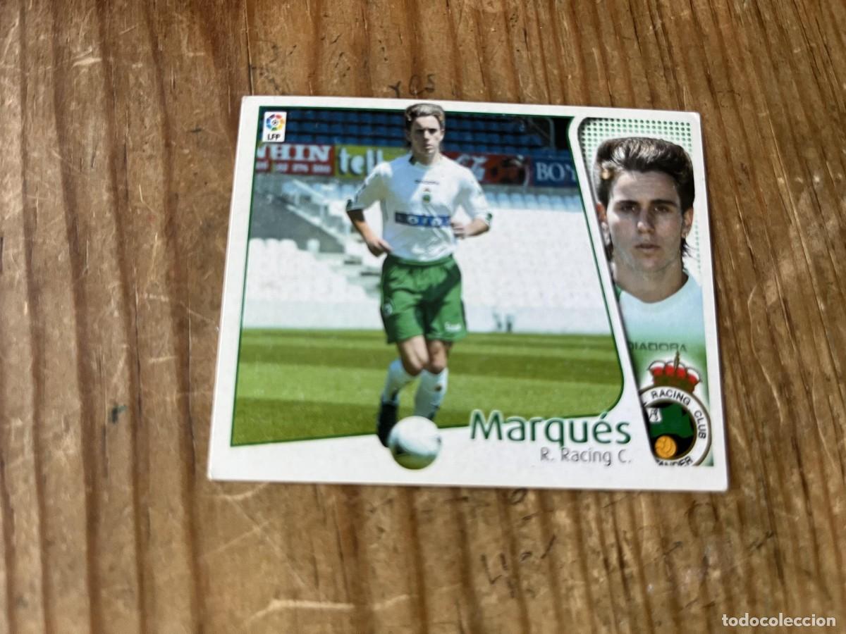 Fu&szlig;ball-Sticker: CROMO SIN PEGAR NUNCA PEGADO ALBUM LIGA ESTE 04 05 2004 2005 FICHAJES # 7 MARQUES RACING SANTANDER