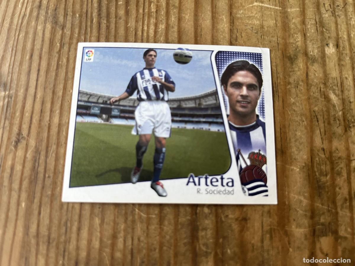 Fu&szlig;ball-Sticker: CROMO SIN PEGAR NUNCA PEGADO ALBUM LIGA ESTE 04 05 2004 2005 FICHAJES # 10 ARTETA REAL SOCIEDAD