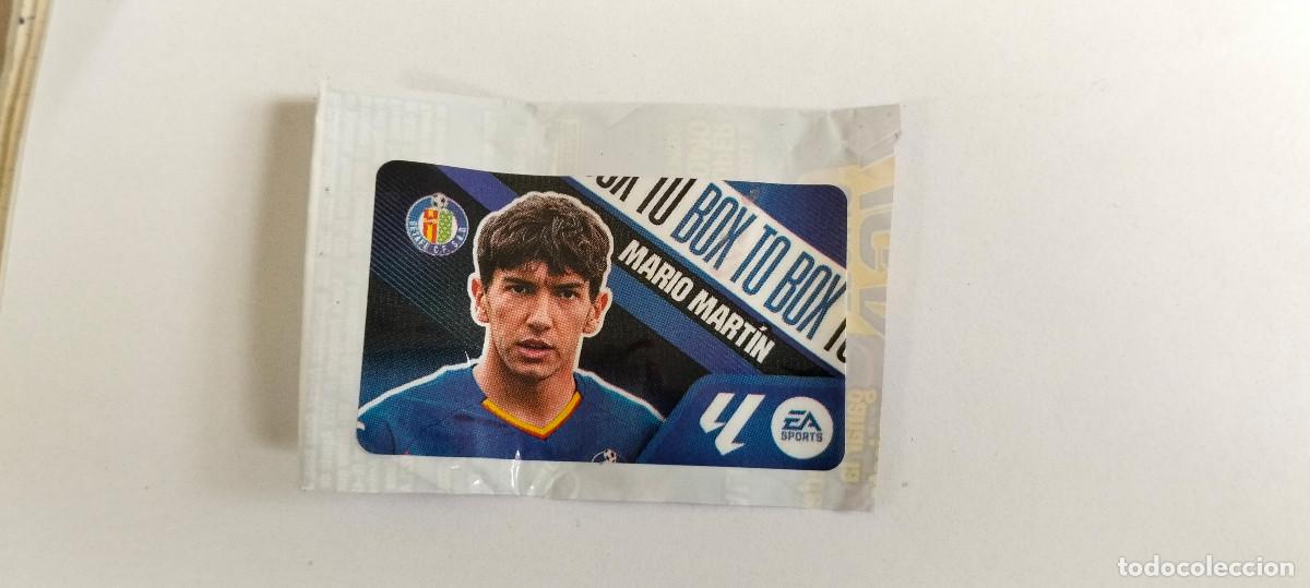 Fu&szlig;ball-Sticker: CROMO CHICLE . LIGA ESTE 2026 - 27 ... BOX TO BOX GETAFE . MARIO MARTIN -- LEER ANUNCIO.