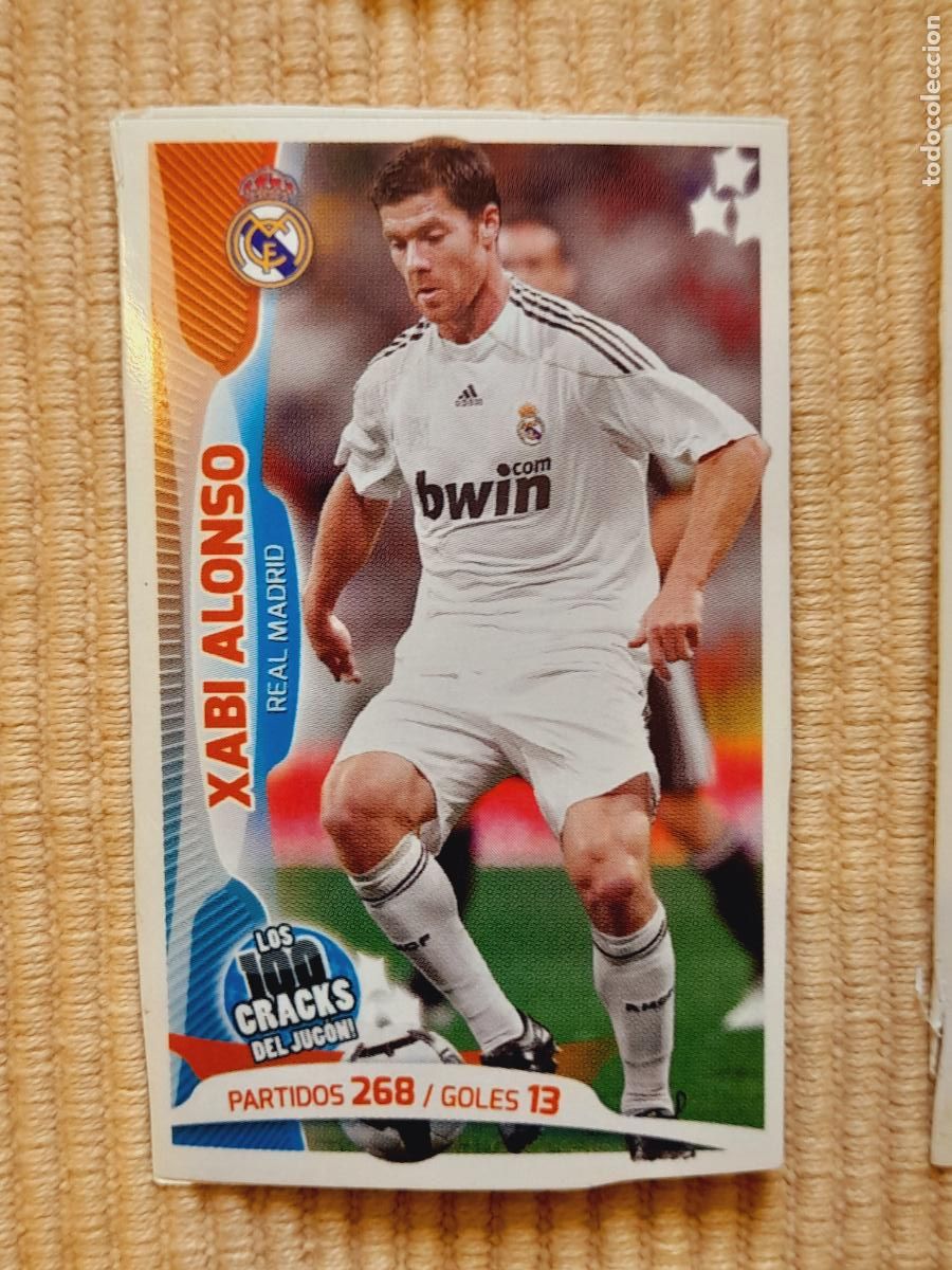 Fu&szlig;ball-Sticker: CROMO XABI ALONSO (REAL MADRID) LOS 100 CRACKS DEL JUGON 2005 2014