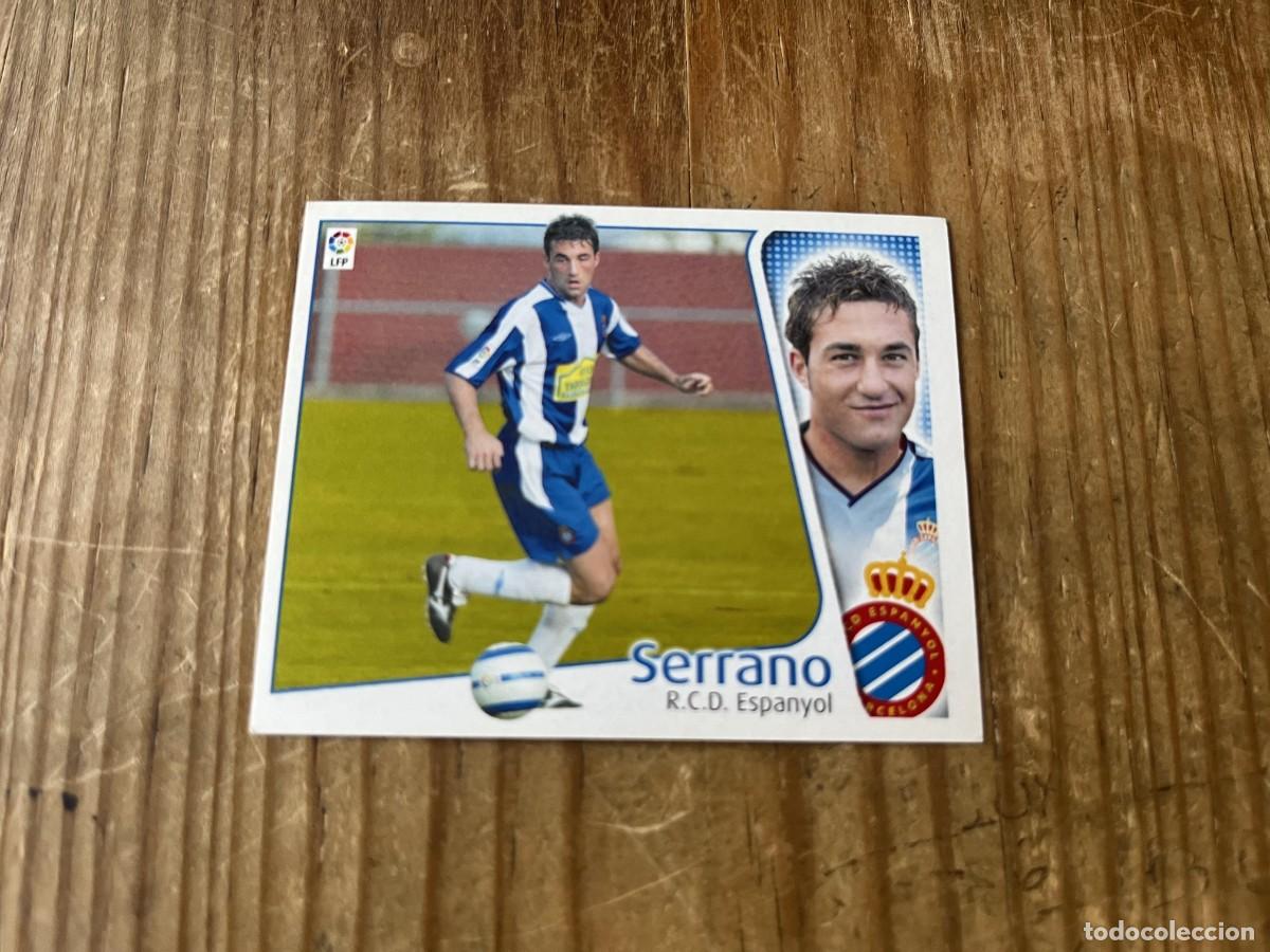 Figurine di Calcio: CROMO SIN PEGAR NUNCA PEGADO ALBUM LIGA ESTE 04 05 2004 2005 FICHAJES # 17 SERRANO ESPANYOL ESPA&Ntilde;OL
