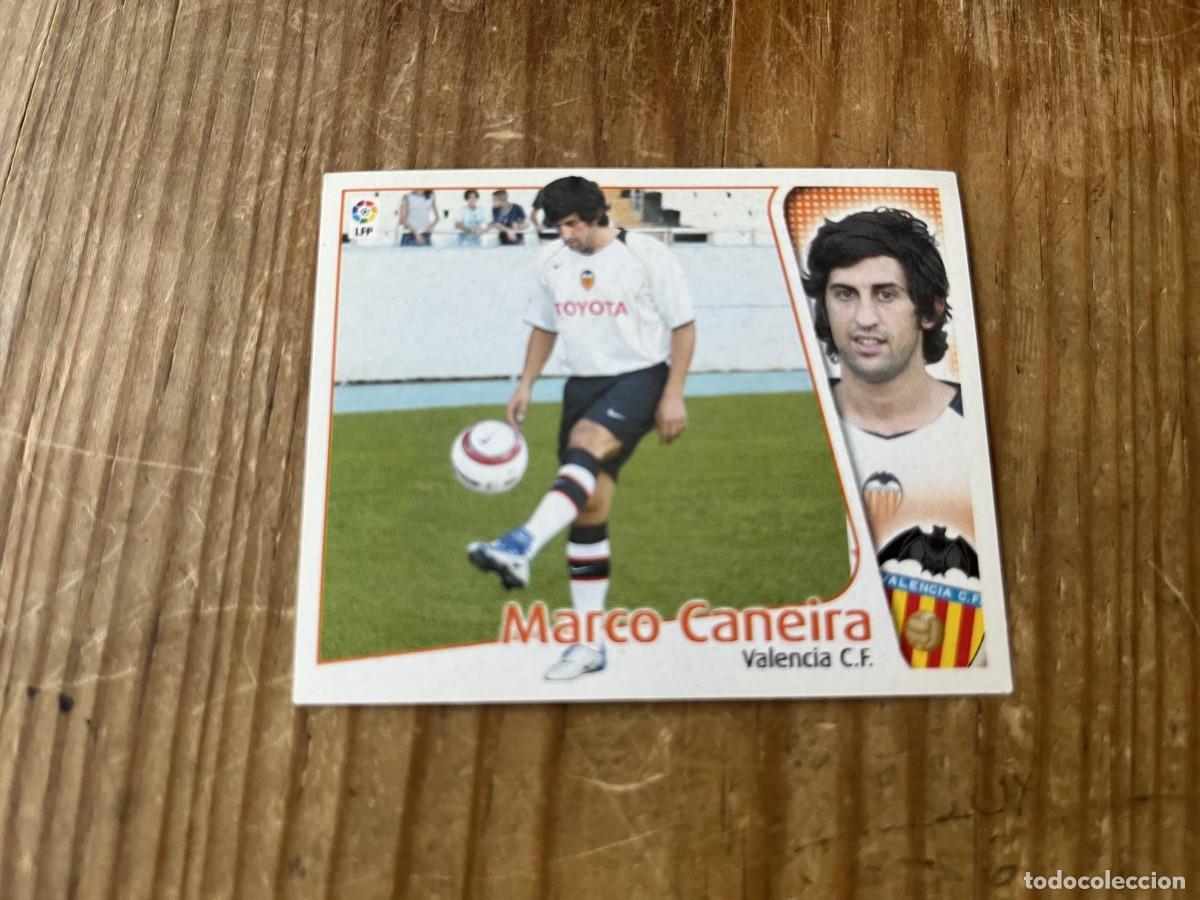 Figurine di Calcio: CROMO SIN PEGAR NUNCA PEGADO ALBUM LIGA ESTE 04 05 2004 2005 FICHAJES # 20 MARCO CANEIRA VALENCIA