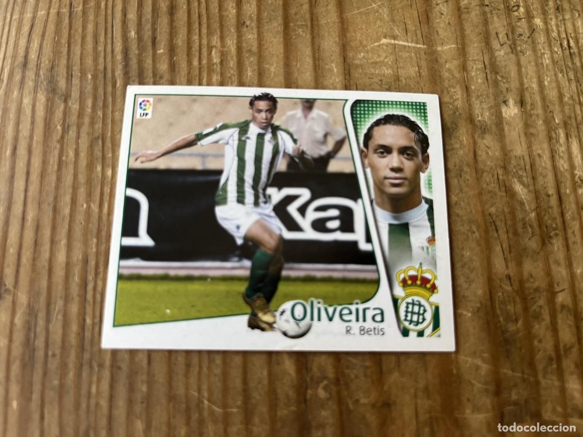 Figurine di Calcio: CROMO SIN PEGAR NUNCA PEGADO ALBUM LIGA ESTE 04 05 2004 2005 FICHAJES # 23 OLIVEIRA BETIS
