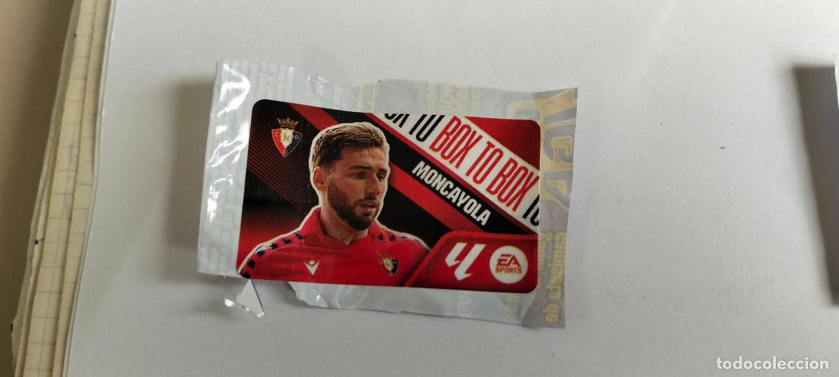Figurine di Calcio: CROMO CHICLE . LIGA ESTE 2026 - 27 ... BOX TO BOX OSASUNA . MONCAYOLA -- LEER ANUNCIO.