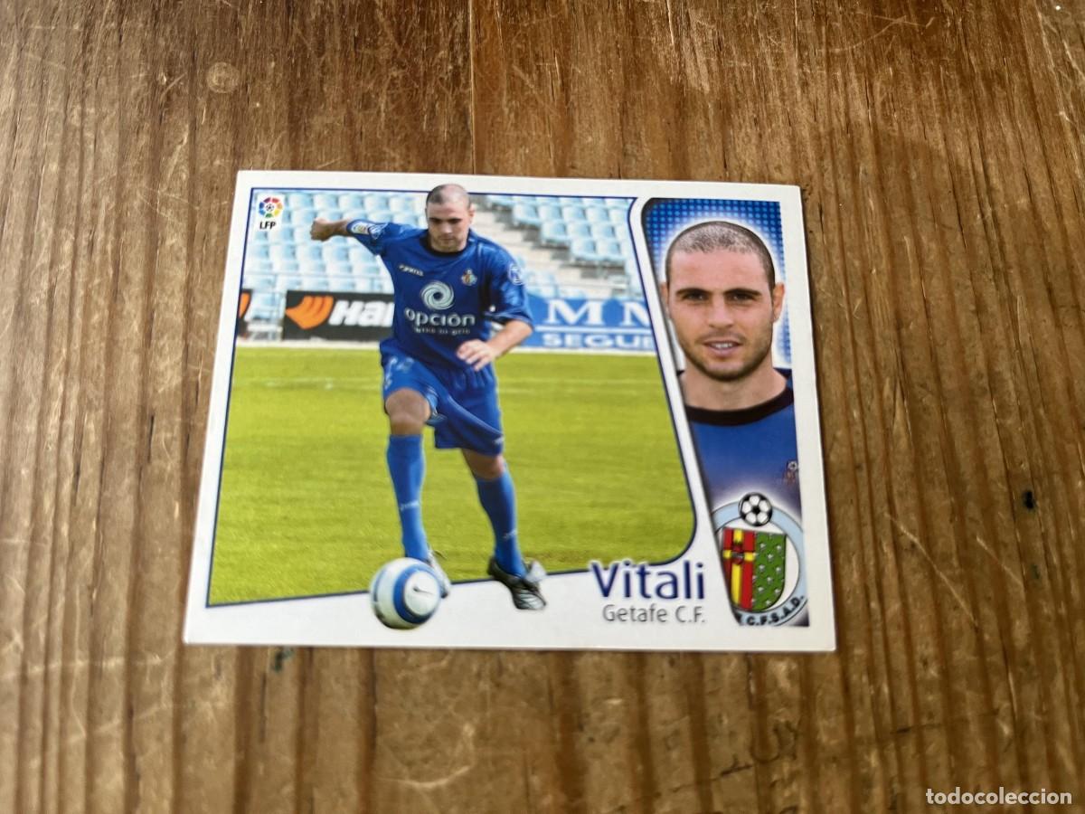 Cromos de f&uacute;tbol: CROMO SIN PEGAR NUNCA PEGADO ALBUM LIGA ESTE 04 05 2004 2005 COLOCA VITALI GETAFE
