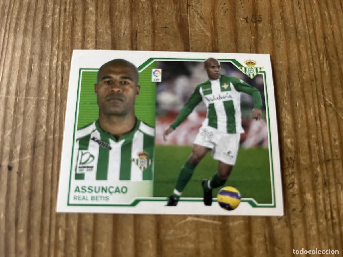 Cromos de f&uacute;tbol: CROMO SIN PEGAR NUNCA PEGADO ALBUM LIGA ESTE 07 08 2007 2008 REAL BETIS ASSUN&Ccedil;AO