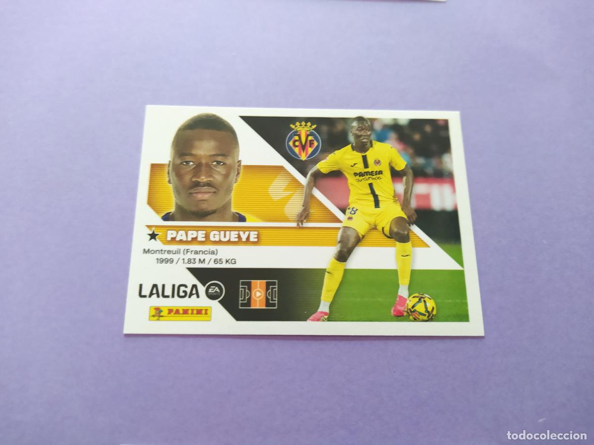 Cromos de f&uacute;tbol: LIGA ESTE 2026 2027 26 27 NUEVO - VILLARREAL N&ordm; 11 GUEYE
