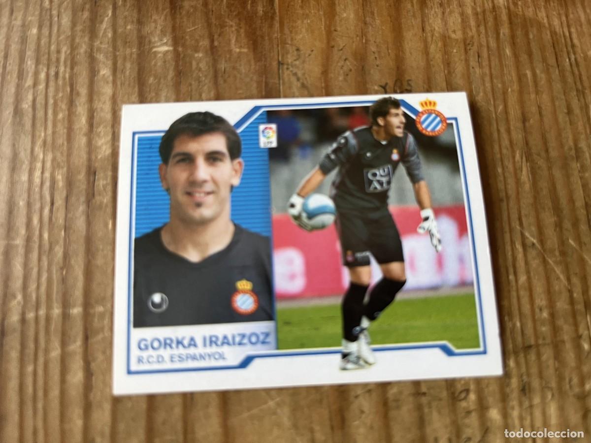 Cromos de f&uacute;tbol: CROMO SIN PEGAR NUNCA PEGADO ALBUM LIGA ESTE 07 08 2007 2008 ESPANYOL ESPA&Ntilde;OL GORKA IRAIZOZ