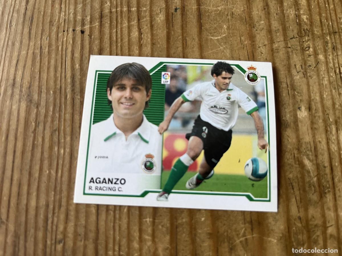 Cromos de f&uacute;tbol: CROMO SIN PEGAR NUNCA PEGADO ALBUM LIGA ESTE 07 08 2007 2008 RACING SANTANDER AGANZO