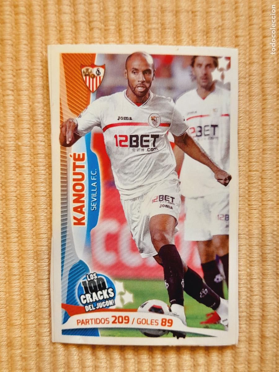 Fu&szlig;ball-Sticker: CROMO KANOUTE (SEVILLA FC) LOS 100 CRACKS DEL JUGON 2005 2014