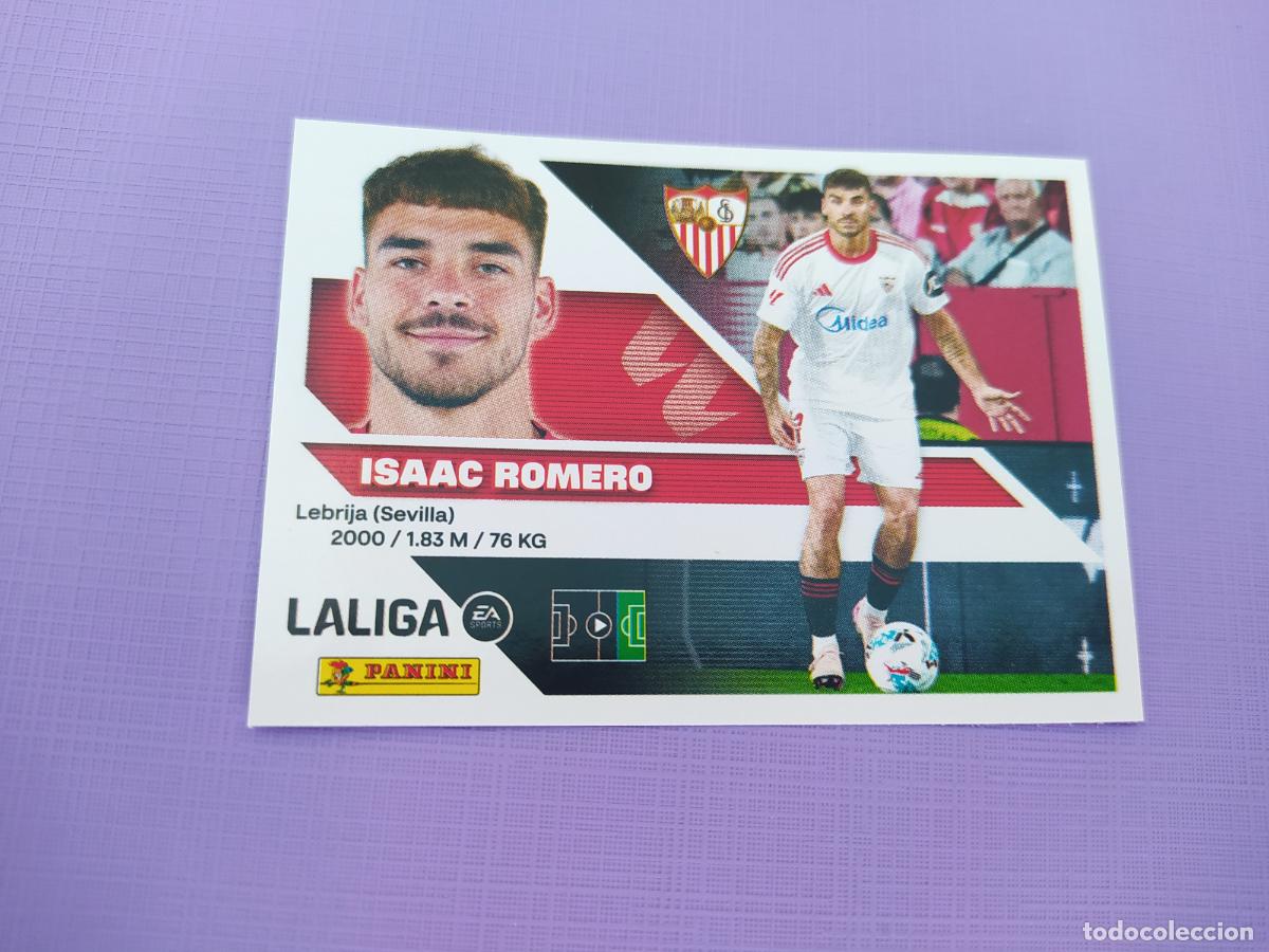 Fu&szlig;ball-Sticker: LIGA ESTE 2026 2027 26 27 NUEVO - SEVILLA FC N&ordm; 20 ISAAC ROMERO