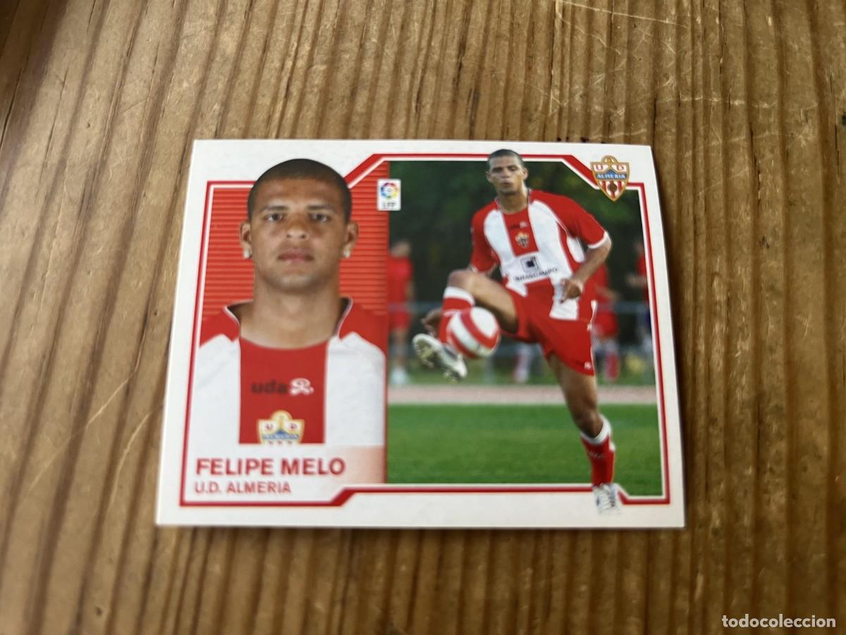 Cromos de f&uacute;tbol: CROMO SIN PEGAR NUNCA PEGADO ALBUM LIGA ESTE 07 08 2007 2008 FICHAJES # 15 FELIPE MELO ALMERIA