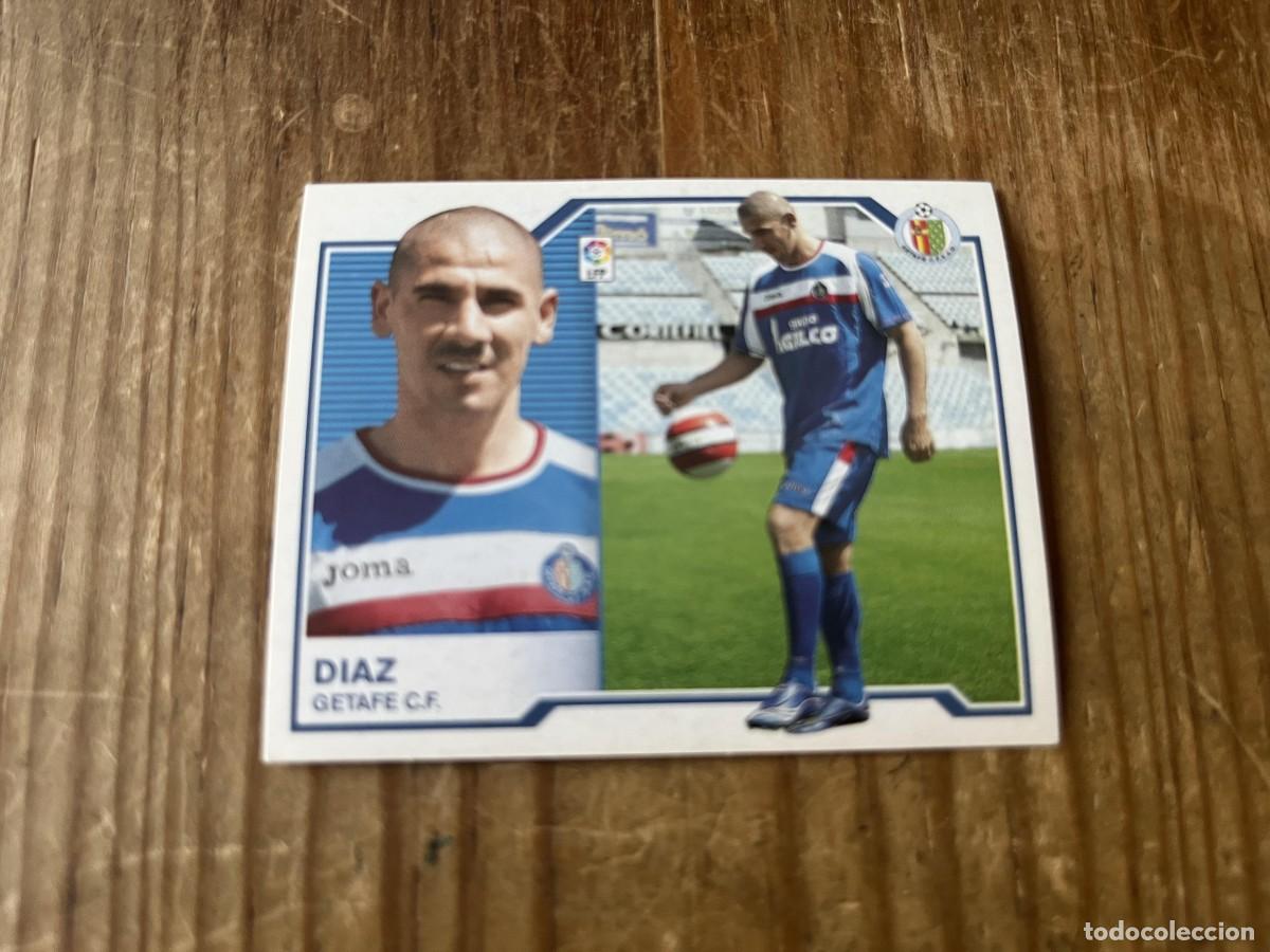 Cromos de f&uacute;tbol: CROMO SIN PEGAR NUNCA PEGADO ALBUM LIGA ESTE 07 08 2007 2008 FICHAJES # 19 DIAZ GETAFE