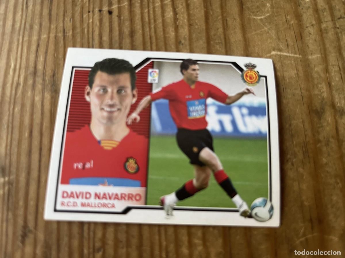 Cromos de f&uacute;tbol: CROMO SIN PEGAR NUNCA PEGADO ALBUM LIGA ESTE 07 08 2007 2008 FICHAJES # 21 DAVID NAVARRO MALLORCA