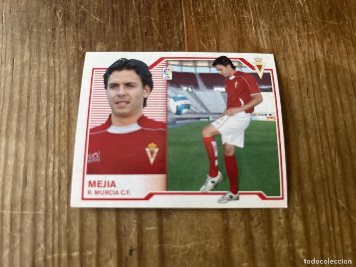 Cromos de f&uacute;tbol: CROMO SIN PEGAR NUNCA PEGADO ALBUM LIGA ESTE 07 08 2007 2008 FICHAJES # 22 MEJIA REAL MURCIA