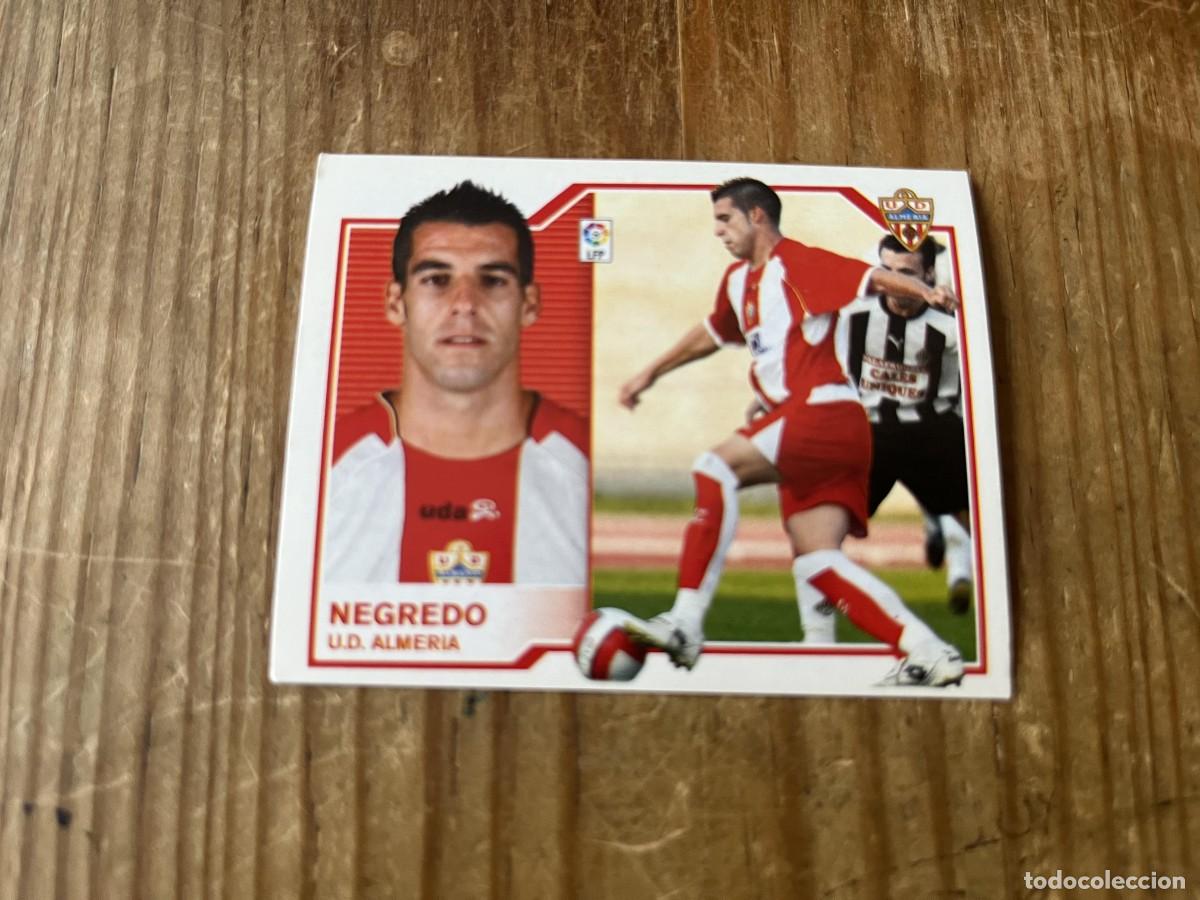Cromos de f&uacute;tbol: CROMO SIN PEGAR NUNCA PEGADO ALBUM LIGA ESTE 07 08 2007 2008 FICHAJES # 25 NEGREDO ALMERIA