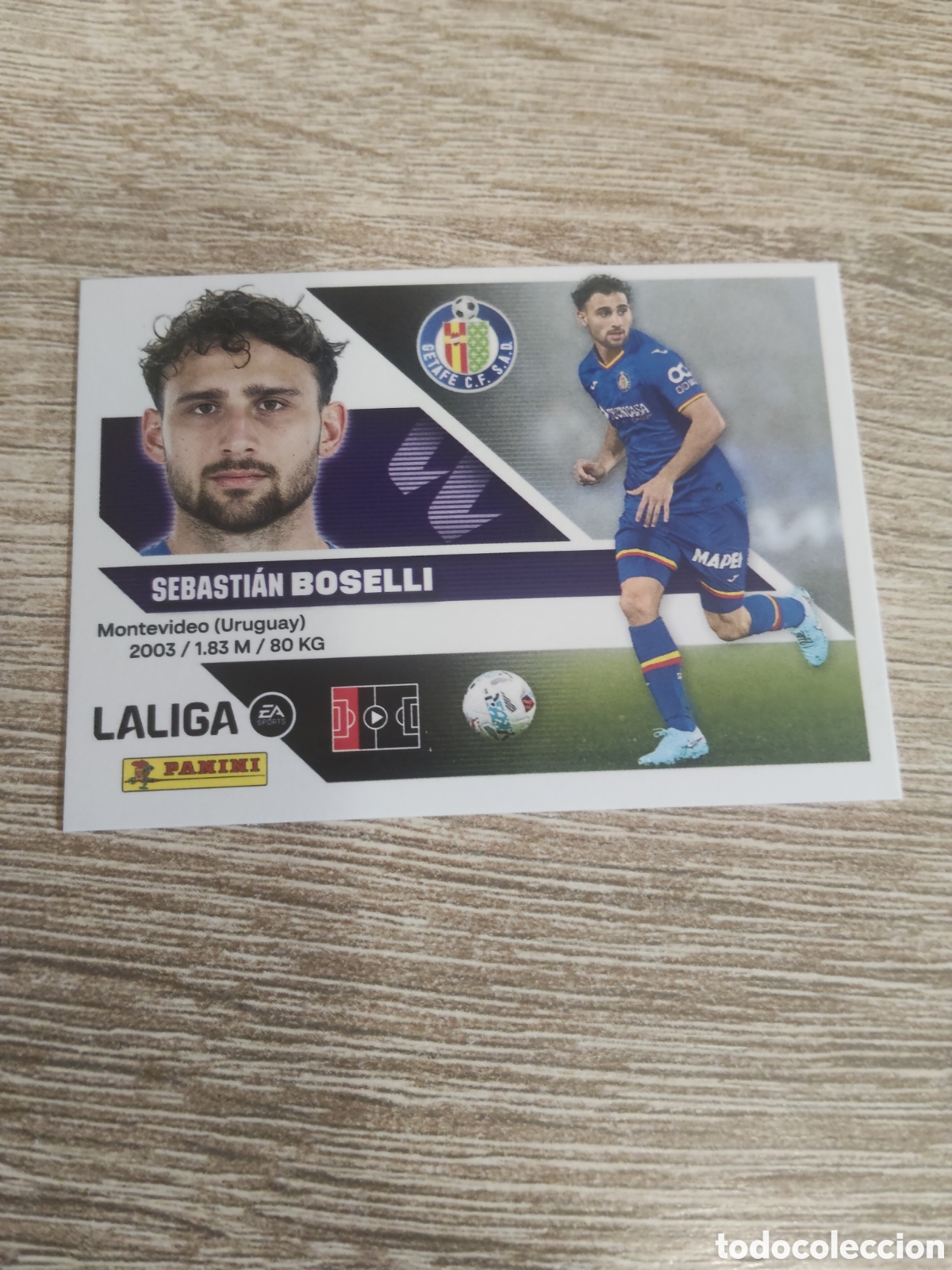 Cromos de f&uacute;tbol: Boselli Getafe liga 2026 2027 26 27 ediciones este