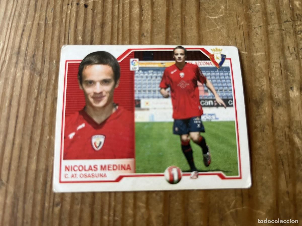 Cromos de f&uacute;tbol: CROMO SIN PEGAR NUNCA PEGADO ALBUM LIGA ESTE 07 08 2007 2008 FICHAJES # 26 NICOLAS MEDINA OSASUNA