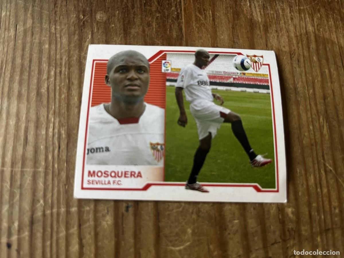 Cartes &agrave; collectionner de Football: CROMO SIN PEGAR NUNCA PEGADO ALBUM LIGA ESTE 07 08 2007 2008 FICHAJES # 29 MOSQUERA SEVILLA