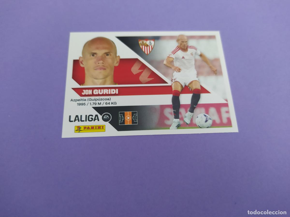 Cromos de f&uacute;tbol: LIGA ESTE 2026 2027 26 27 NUEVO SIN PEGAR -2 EDICION N&ordm;13 GURIDI SEVILLA FC
