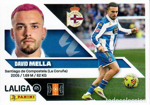 Cromos de f&uacute;tbol: CROMO PANINI LIGA ESTE 26 27 - N&ordm; 16 - MELLA - DEPORTIVO LA CORU&Ntilde;A