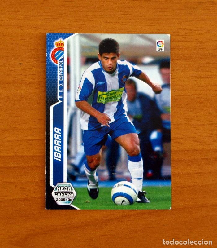Cromos de f&uacute;tbol: R.C.D. Espa&ntilde;ol-Espanyol -N&ordm; 147 Ibarra-Megacracks Las Fichas Liga 2005-2006-05-06 Mega Cracks Panini