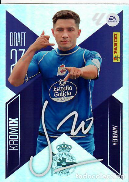 Cromos de f&uacute;tbol: CROMO PANINI LIGA ESTE 26 27 - KROMIX N&ordm; K23 - YEREMAY - DEPORTIVO LA CORU&Ntilde;A