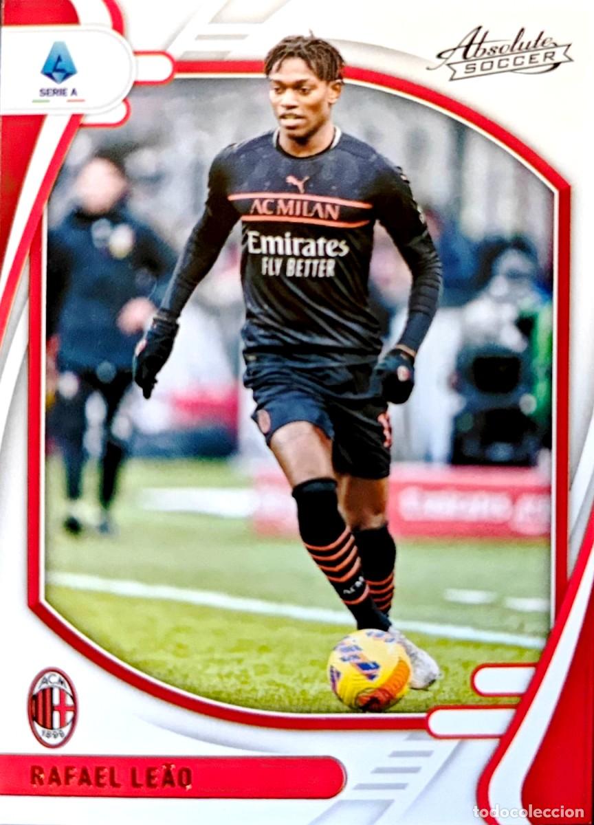 Cromos de f&uacute;tbol: 41 Rafael Leao - AC Milan - Absolute Soccer - 2021 2022 PANINI Chronicles Serie A Soccer 21 22