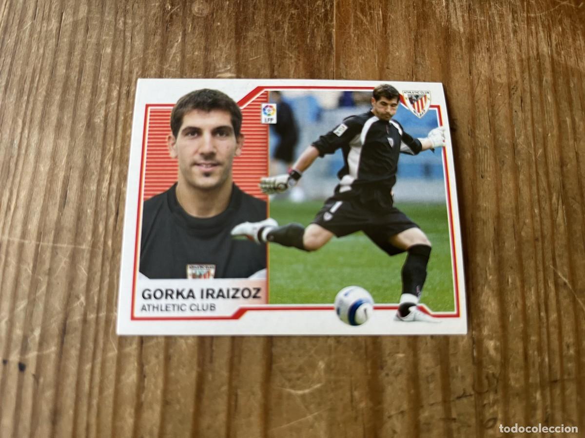 Cromos de f&uacute;tbol: CROMO SIN PEGAR NUNCA PEGADO ALBUM LIGA ESTE 07 08 2007 2008 COLOCA ATHLETIC BILBAO GORKA IRAIZOZ