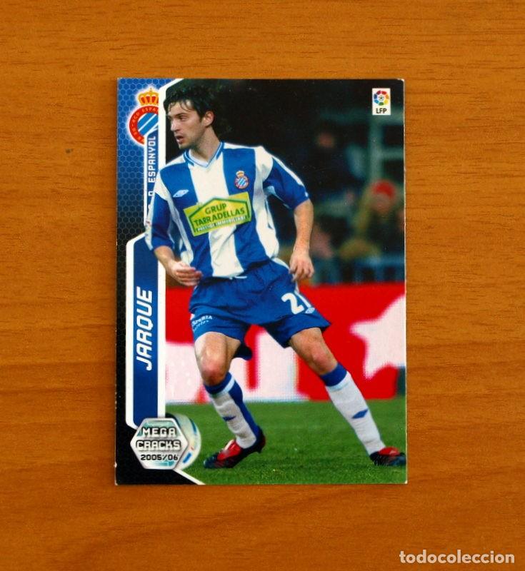 Cromos de f&uacute;tbol: R.C.D. Espanyol-Espa&ntilde;ol-N&ordm; 152 Jarque -Megacracks Las Fichas Liga 2005-2006-05-06 Mega Cracks Panini