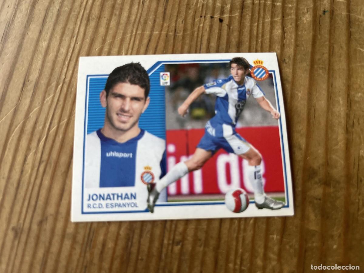 Cromos de f&uacute;tbol: CROMO SIN PEGAR NUNCA PEGADO ALBUM LIGA ESTE 07 08 2007 2008 COLOCA ESPANYOL ESPA&Ntilde;OL JONATHAN