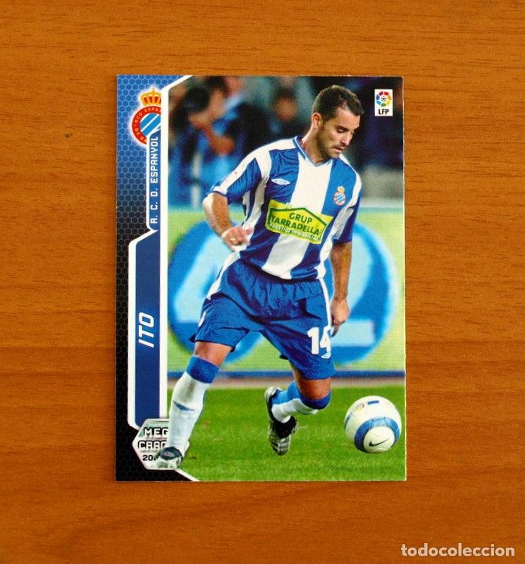 Cromos de f&uacute;tbol: R.C.D. Espanyol-Espa&ntilde;ol-N&ordm; 153 Ito -Megacracks Las Fichas Liga 2005-2006-05-06 Mega Cracks Panini